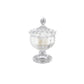 Hobnail Glass Candle
