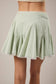 Green Mini Skort