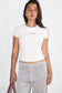 Fish Embroidered Baby Tee
