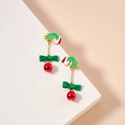 Grinch Earrings