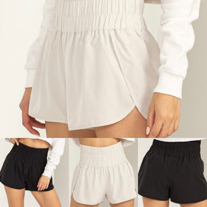 Paper Waist Bag Shorts