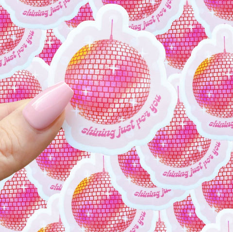 Shining Just For You Sticker