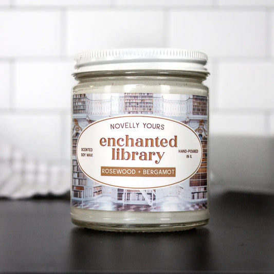 Enchanted Library Candle