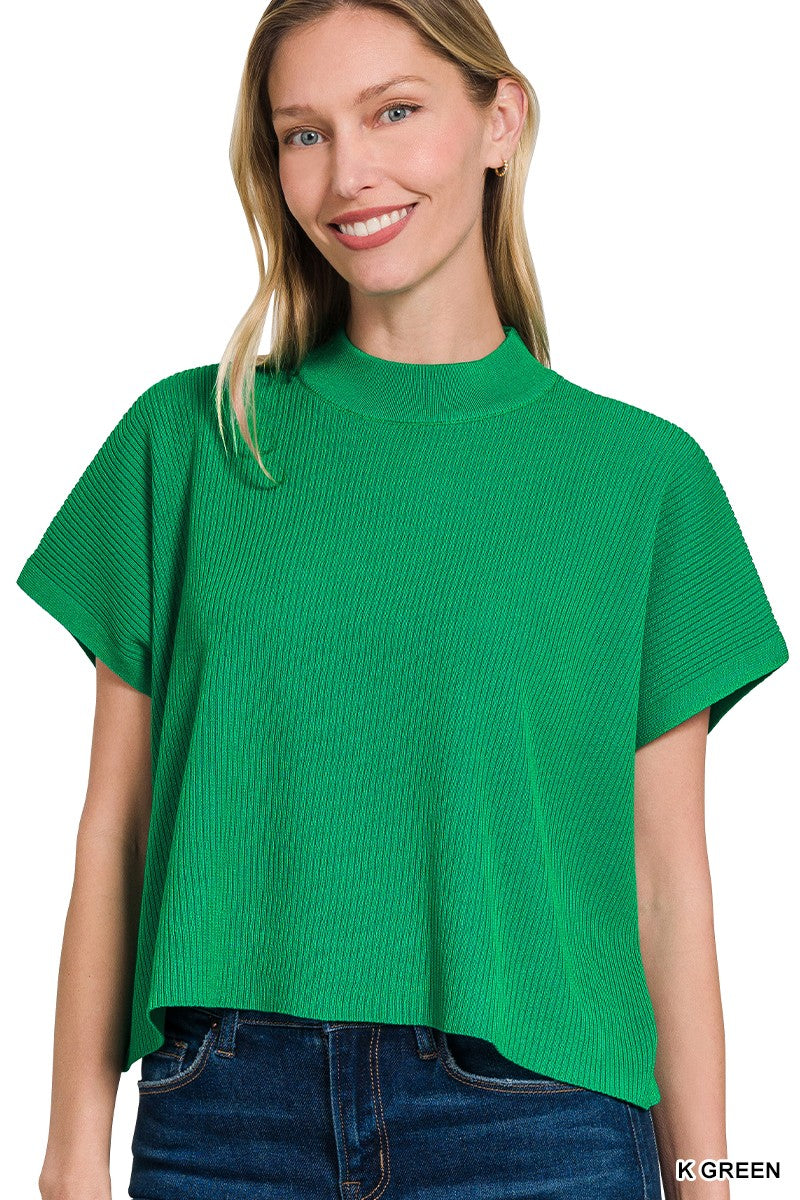 Mock Neck Sweater