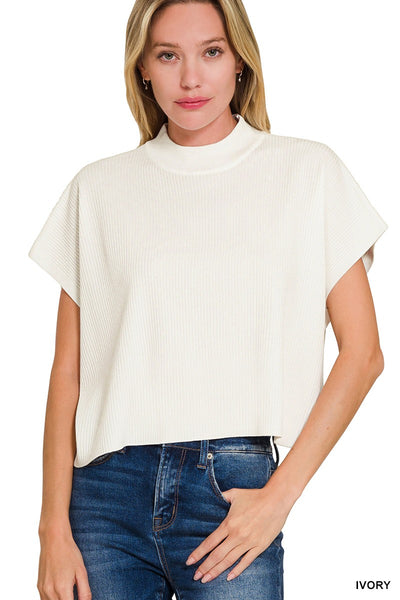 Mock Neck Sweater