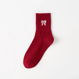 Red Bow Sock