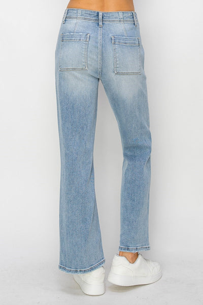 Patch Pocket Jeans