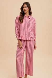 Stripe Pajama Set