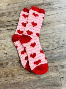 Heart Cozy Socks.