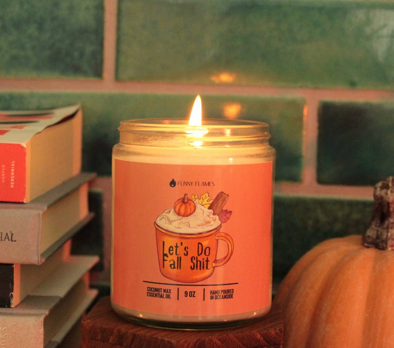 Let’s Do Fall Sh*t Candle