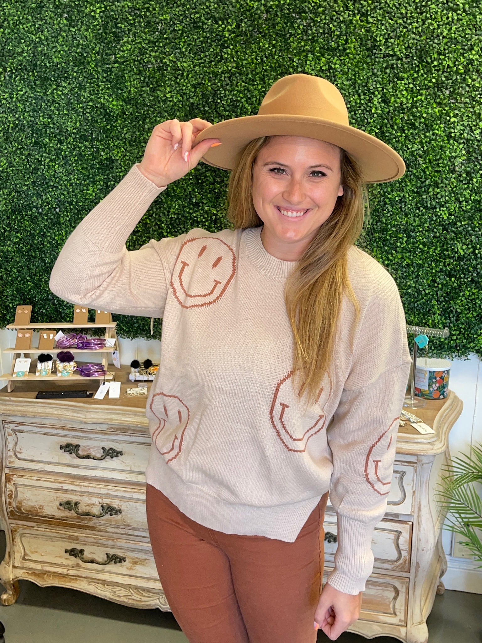 Smiley Sweater