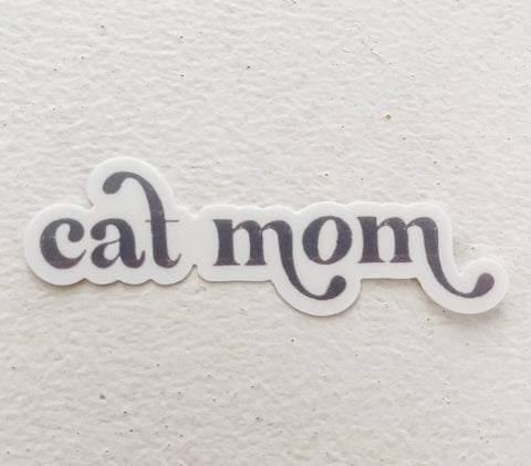 Cat Mom Stickers