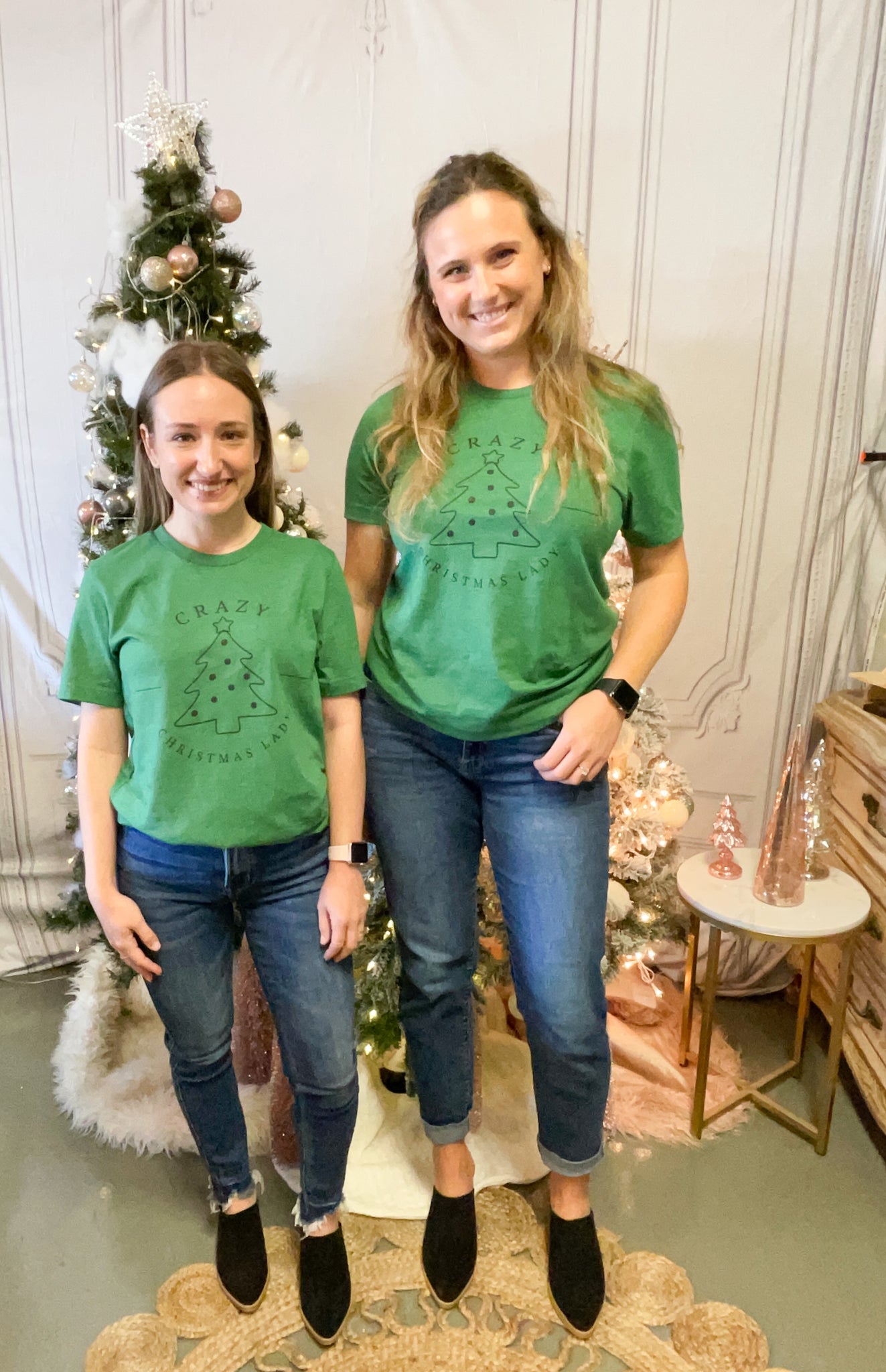 Crazy Christmas Lady Tee